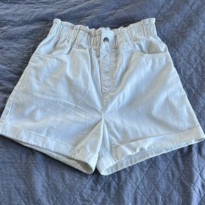H&M High-waisted Paper Bag Shorts